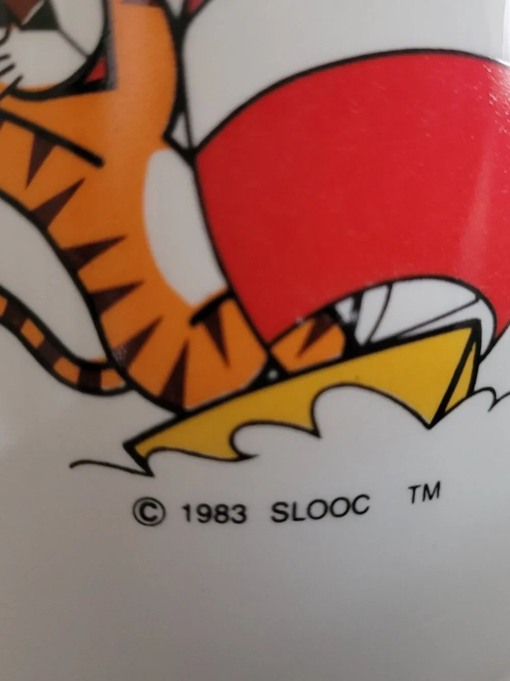 Vintage 1988 Seoul Korea Olympics OB Beer Mug Stein Hodori tiger